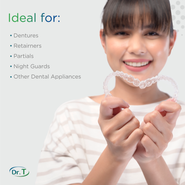 Victadent Premium Cleanser Tablets (24 Count) for Dentures, Retainers & Mouth Guards - Image 3